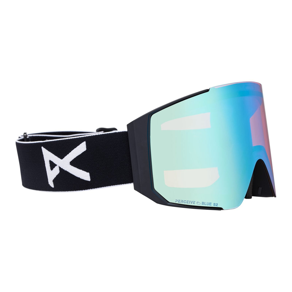 Sync Goggles + Bonus Lens + Mfi Face Mask Black - Perceive Variable Blue Lens (21% / S2) w/ Perceive Cloudy Pink Lens (53% / S1) - Image 3