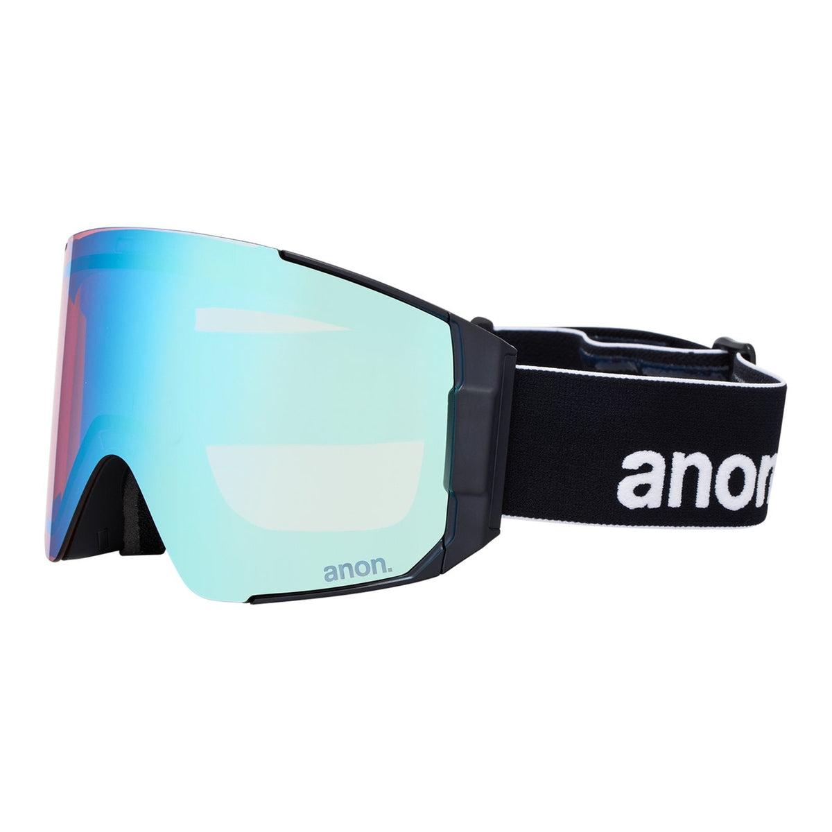 Sync Goggles + Bonus Lens + Mfi Face Mask Black - Perceive Variable Blue Lens (21% / S2) w/ Perceive Cloudy Pink Lens (53% / S1) - Image 1