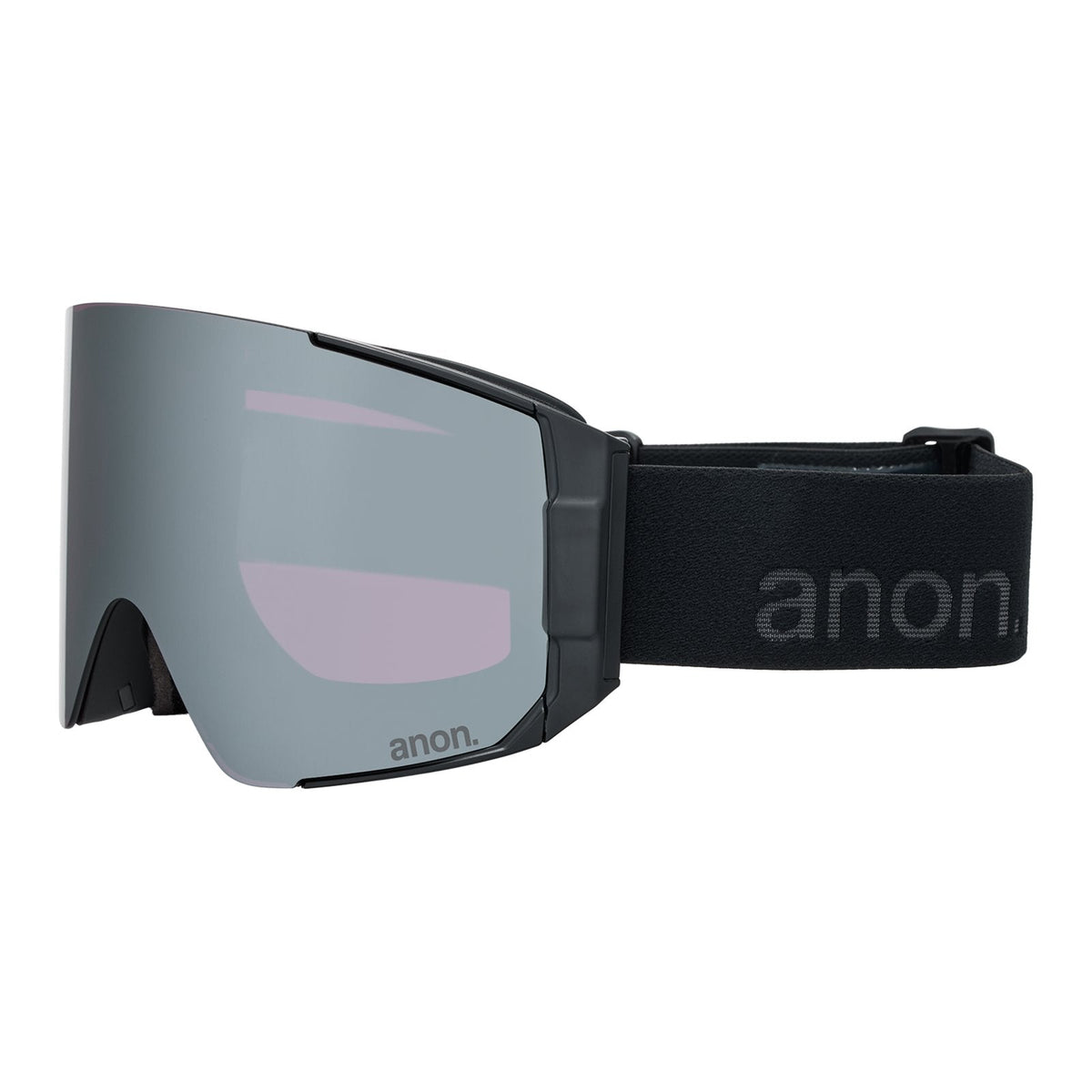 Sync Low Bridge Fit Goggles + Bonus Lens + Mfi Face Mask Smoke - Perceive Sunny Onyx Lens (6% / S4) w/ Perceive Variable Violet Lens (34% / S2) - Image 1