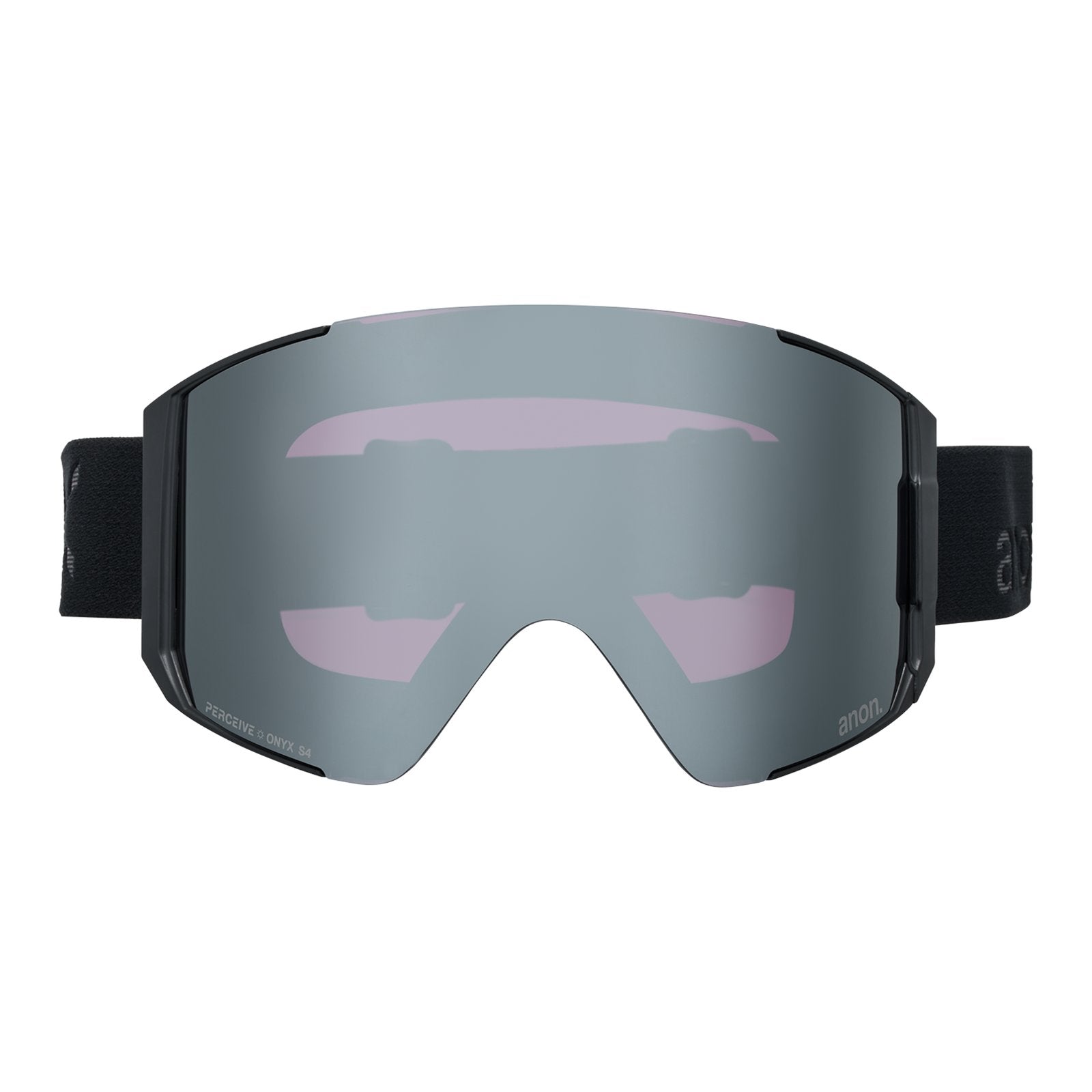 Sync Low Bridge Fit Goggles + Bonus Lens + Mfi Face Mask Smoke - Perceive Sunny Onyx Lens (6% / S4) w/ Perceive Variable Violet Lens (34% / S2) - Image 2