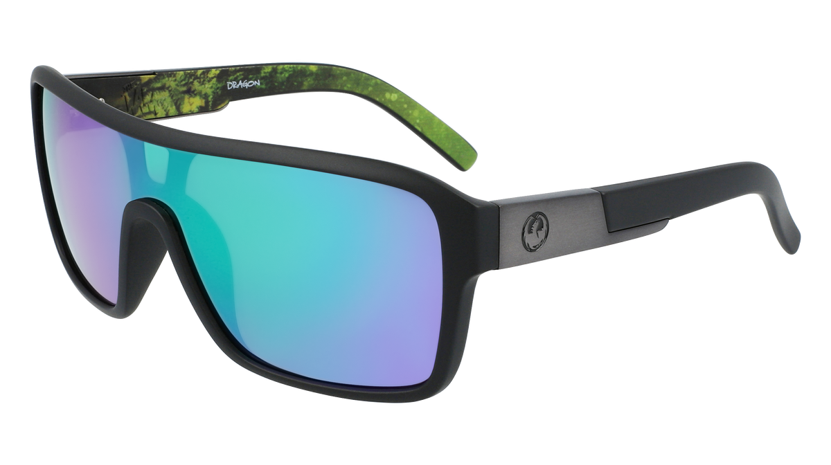 Remix Matte Black Terrafirma - Lumalens Green Ion Lens - Image 1