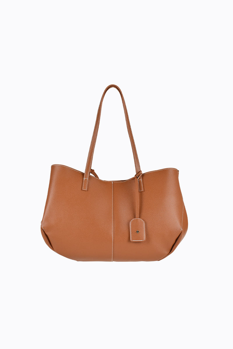 Willa Tan Pebble/Gold - Image 1