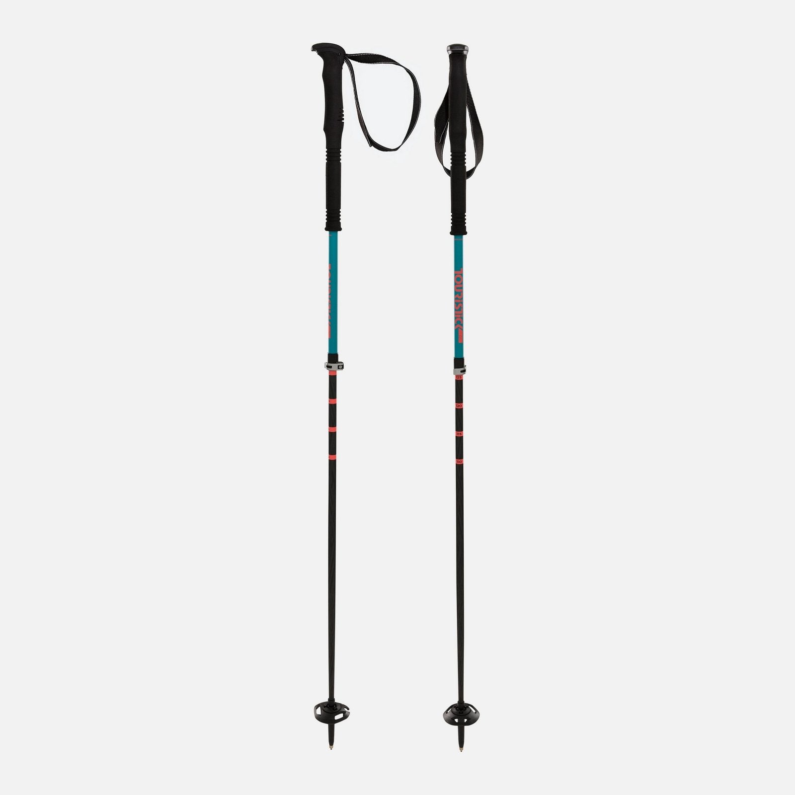 Touristick Ac Adjustable Ski Poles Blue - Image 2