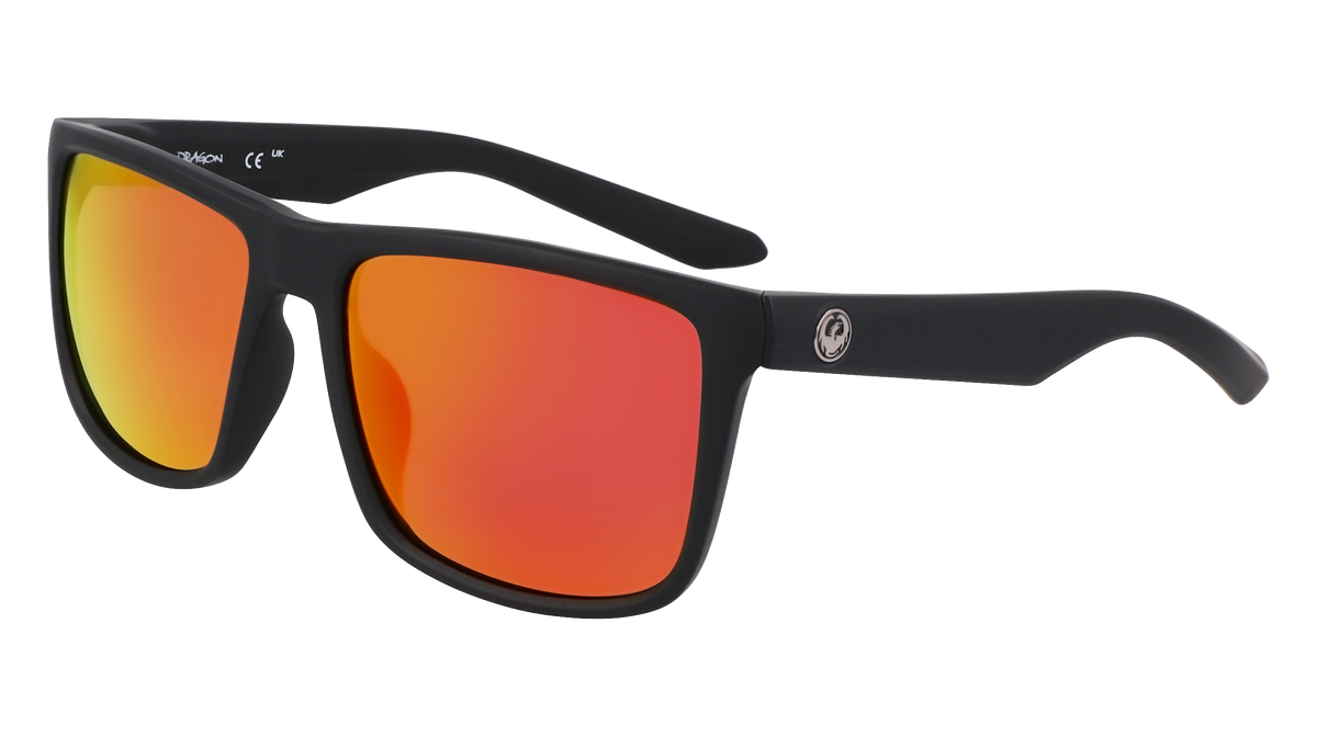Meridien Matte Black - Lumalens Red Ion Polar Lens - Image 1