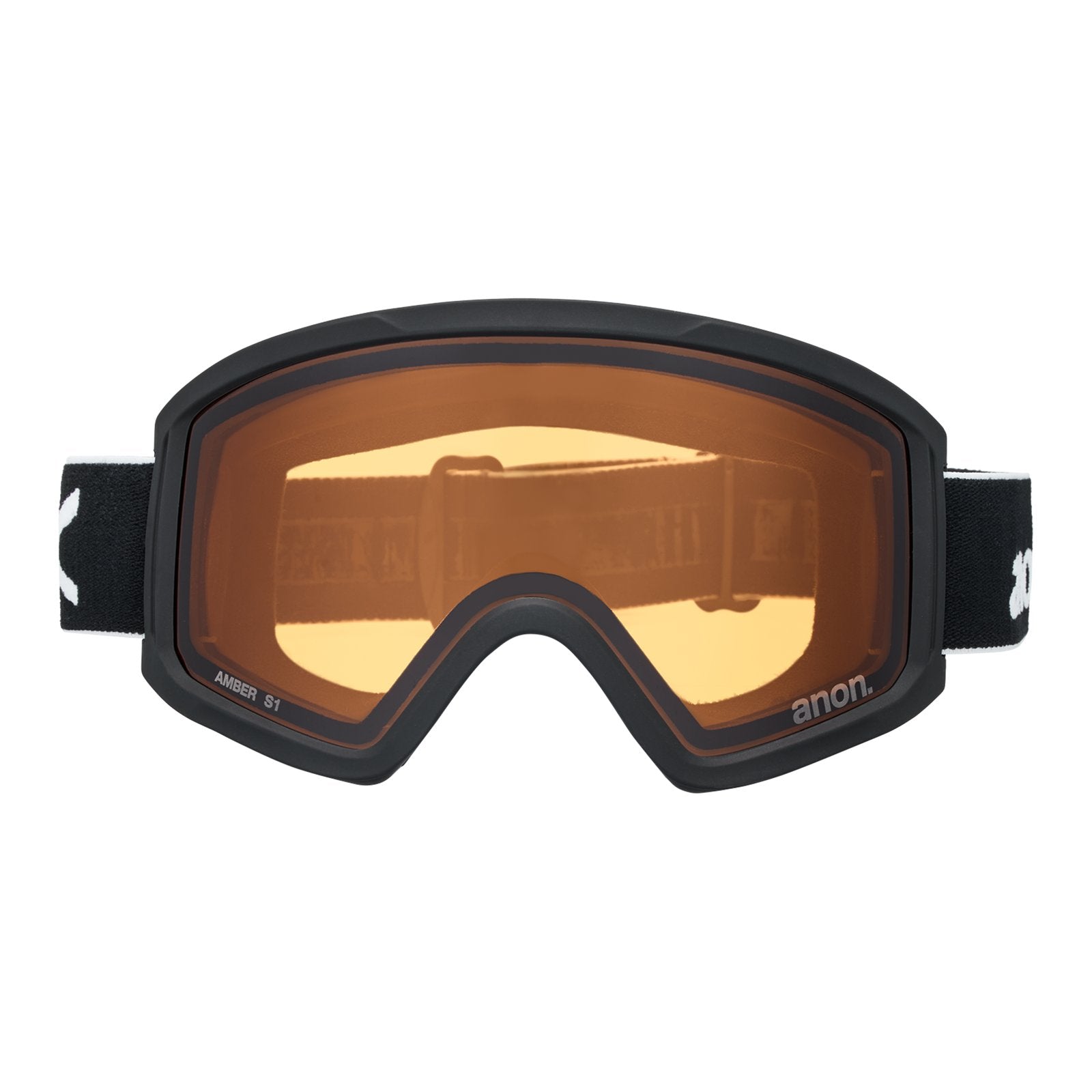 Tracker 2.0 Low Bridge Fit Goggles + Mfi Face Mask Black - Amber Lens (55% / S1) - Image 2