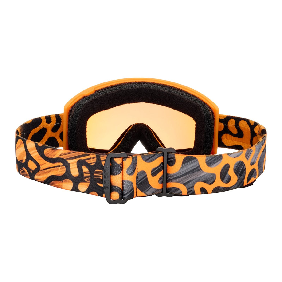 Tracker 2.0 Low Bridge Fit Goggles + Mfi Face Mask Blobs - Gold Amber Lens (32% / S2) - Image 4