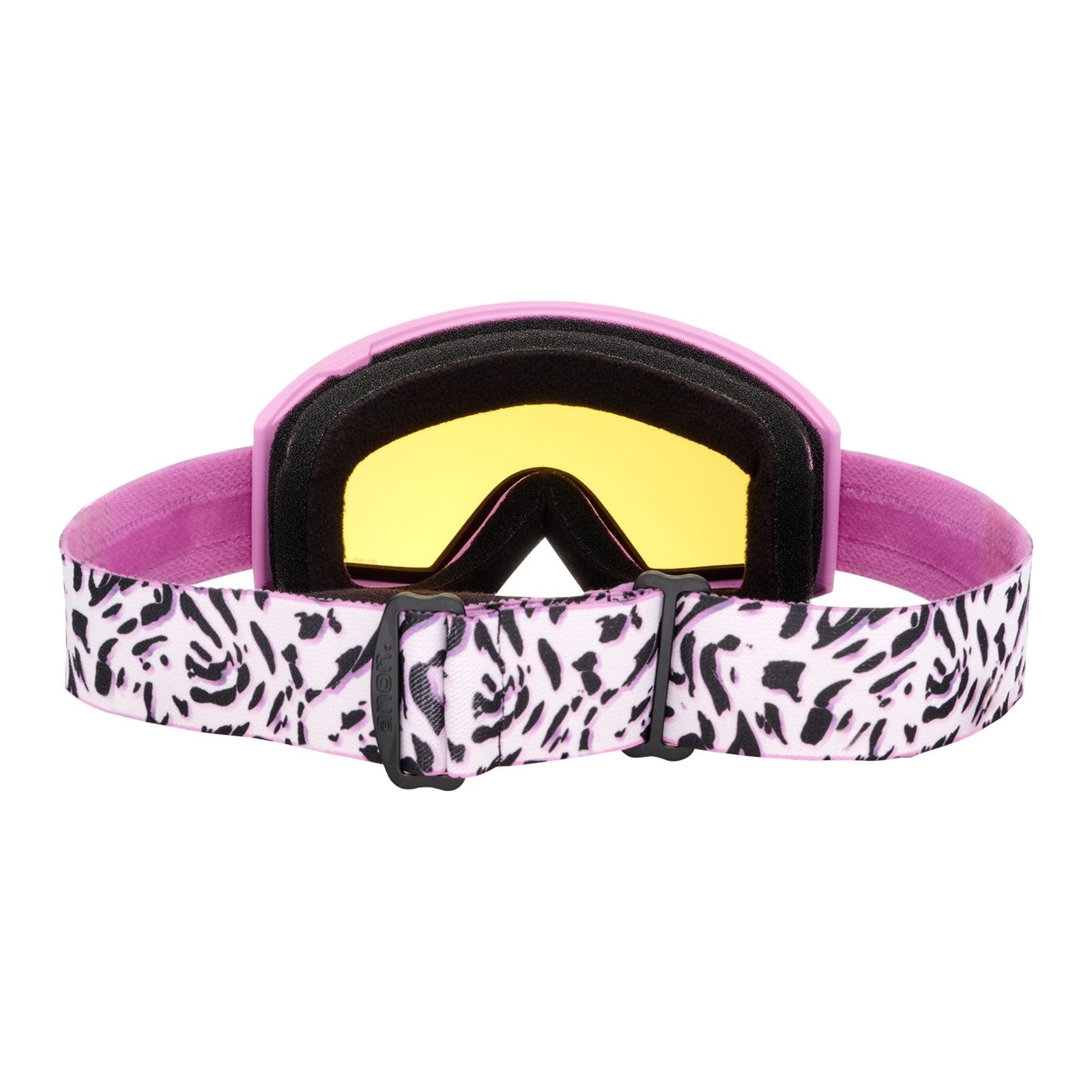 Tracker 2.0 Low Bridge Fit Goggles + Mfi Face Mask Leopard Pink - Pink Amber Lens (50% / S1) - Image 4