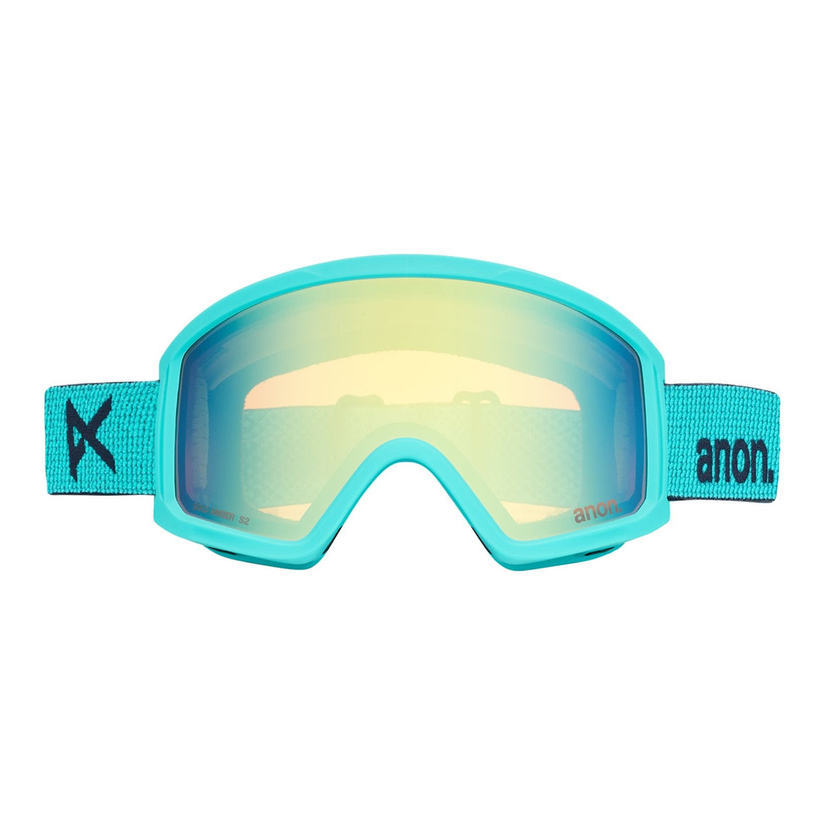 Tracker 2.0 Low Bridge Fit Goggles + Mfi Face Mask Marine - Gold Amber Lens (32% / S2) - Image 2
