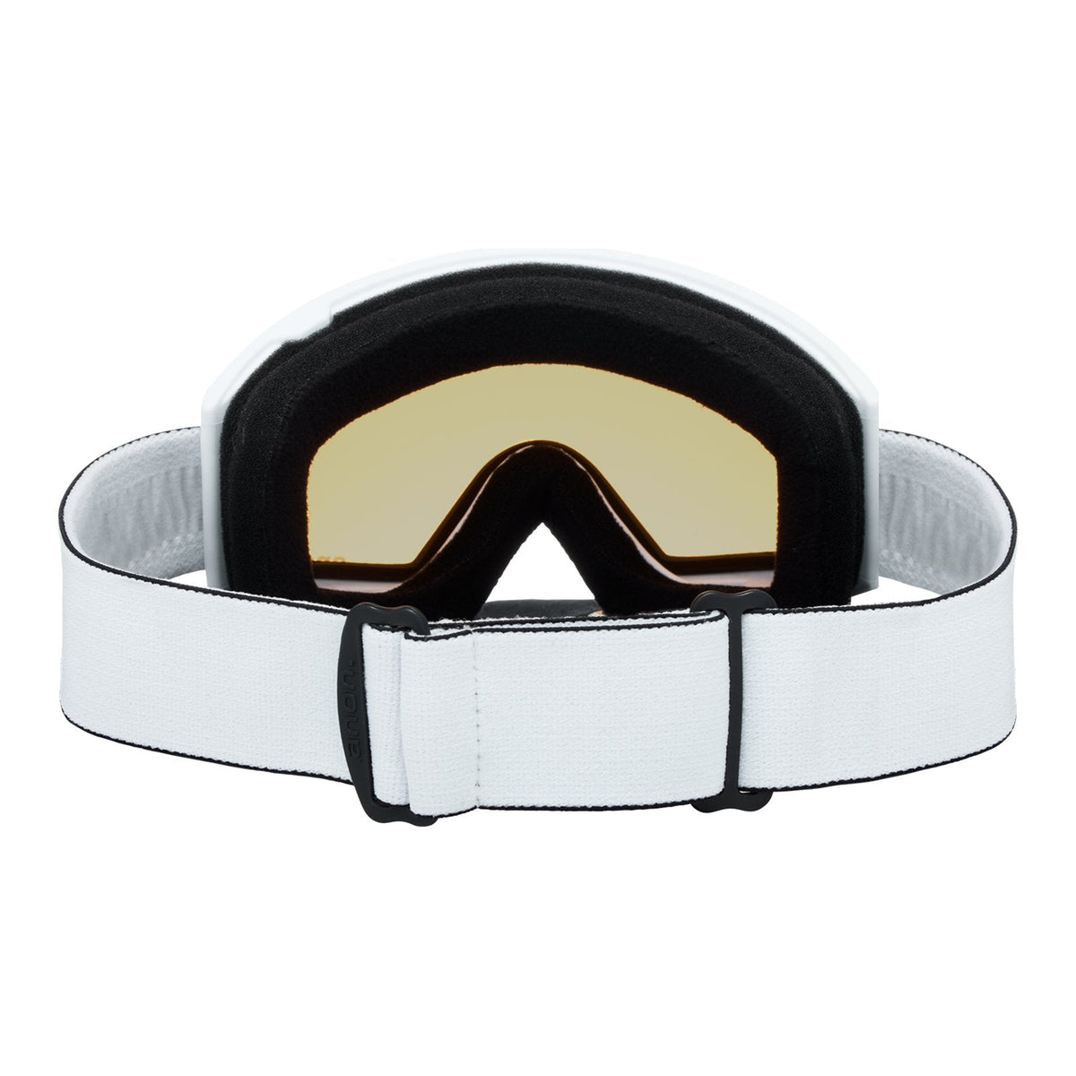 Tracker 2.0 Low Bridge Fit Goggles + Mfi Face Mask White - Amber Lens (55% / S1) - Image 4
