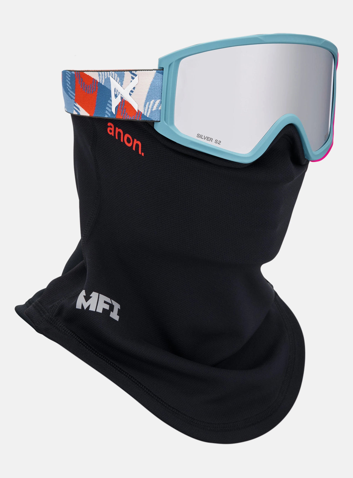 Tracker 2.0 Snow Goggle Frame: Patchwork, Lens: Silver Amber - Image 5