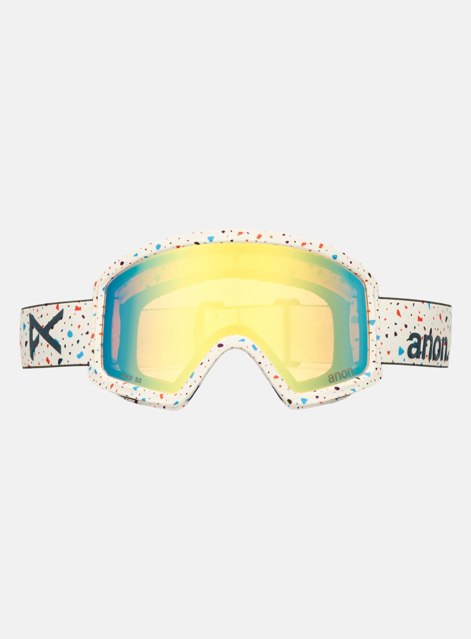 Tracker 2.0 Snow Goggle Frame: Speckles, Lens: Gold Amber - Image 1