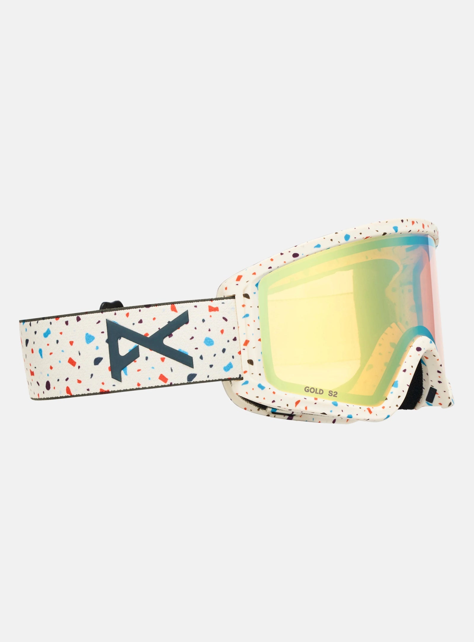 Tracker 2.0 Snow Goggle Frame: Speckles, Lens: Gold Amber - Image 2