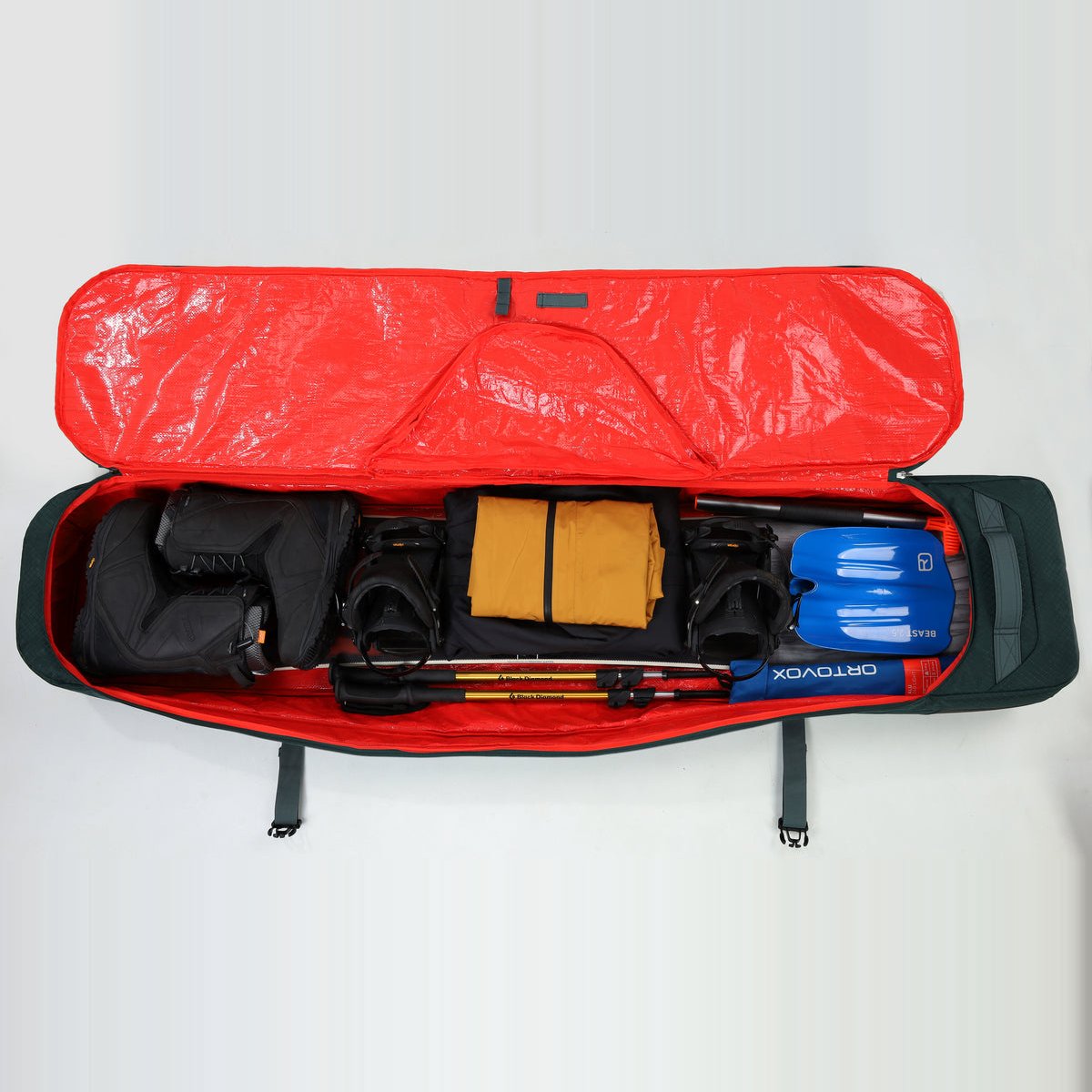 Tracker Wheelie Board Bag Jungle Green - Image 5