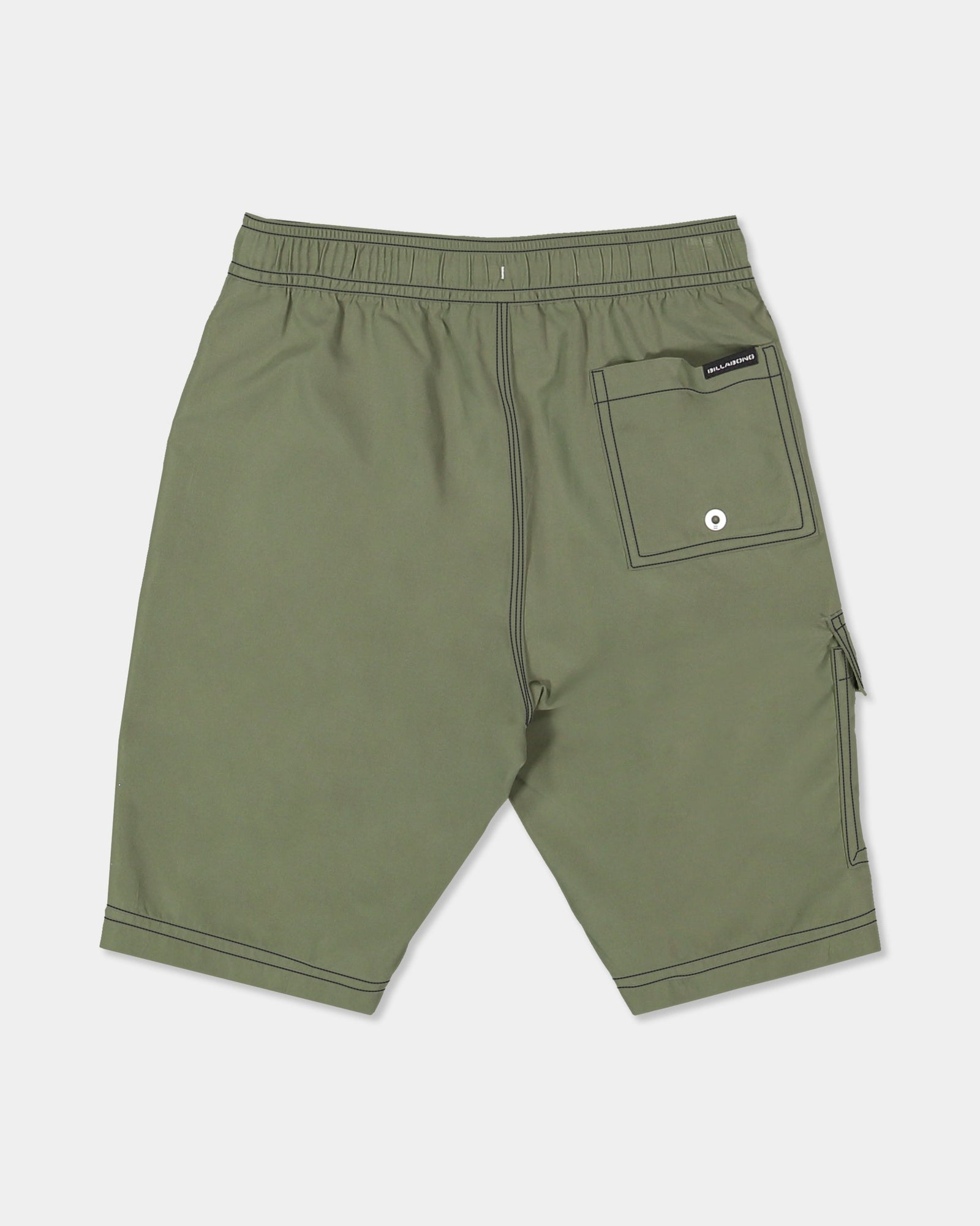 Kids Throw On Board Shorts Cypress Green - Image 7