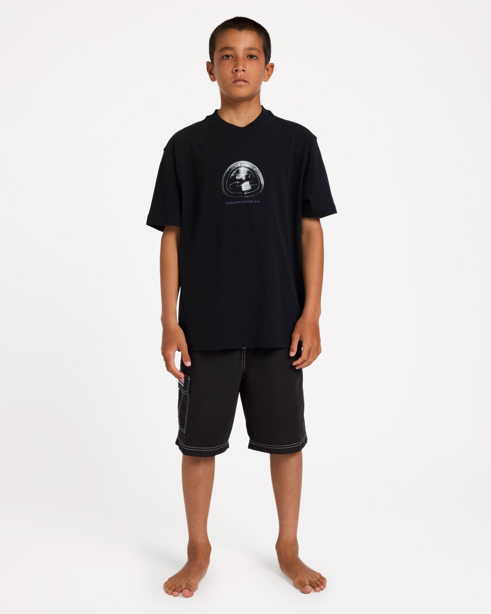 Boys Throw On 18" Black - Image 5