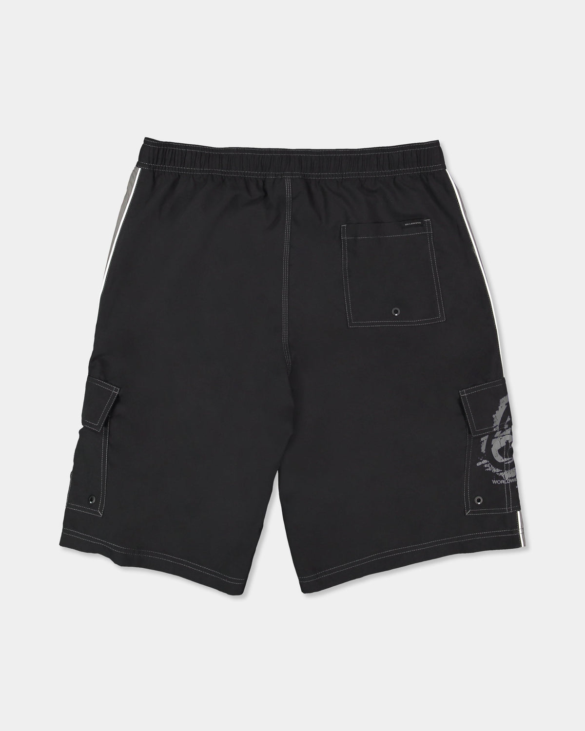Boys Throw On 3.0 18" Black / Grey - Image 2