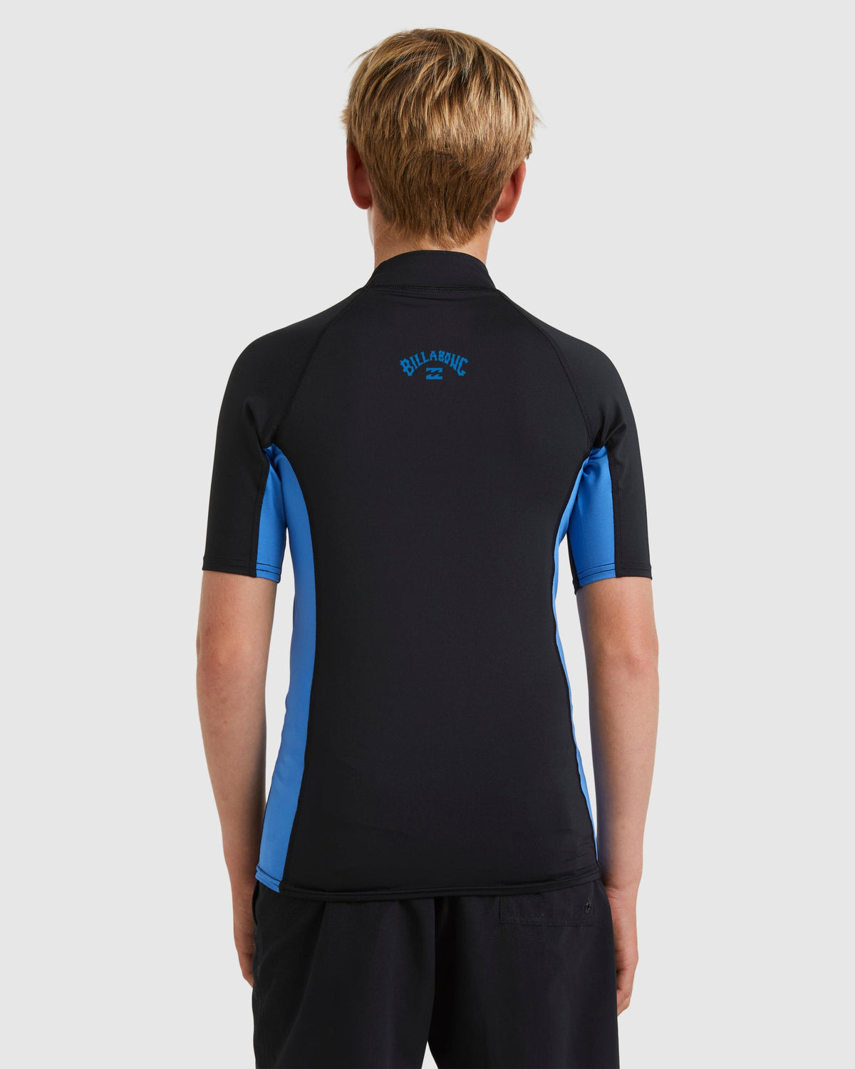 Kids Arch Rash Vest Black / Summer Blue - Image 3
