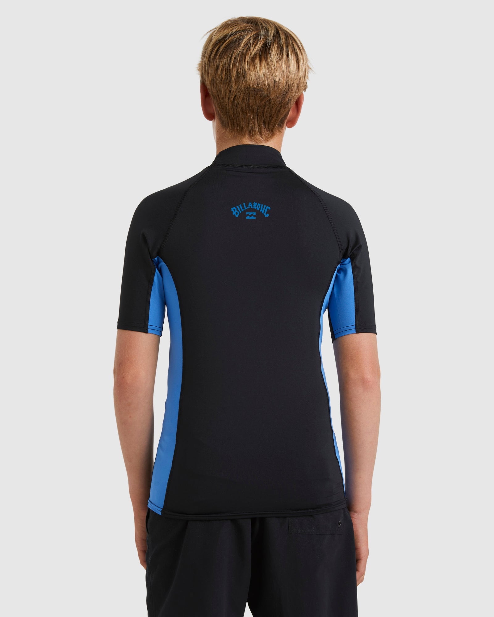 Kids Arch Rash Vest Black / Summer Blue - Image 3