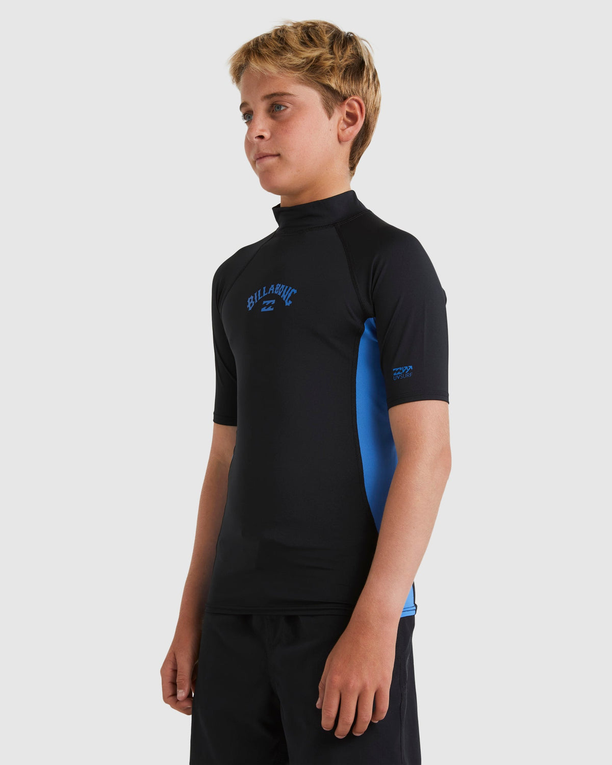 Kids Arch Rash Vest Black / Summer Blue - Image 2