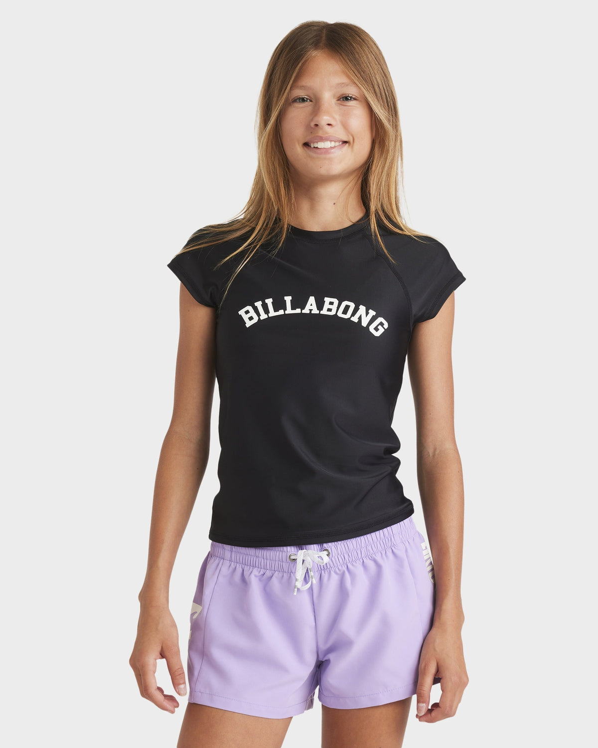 Womens Heat Wave Board Short Light Purple - Image 1