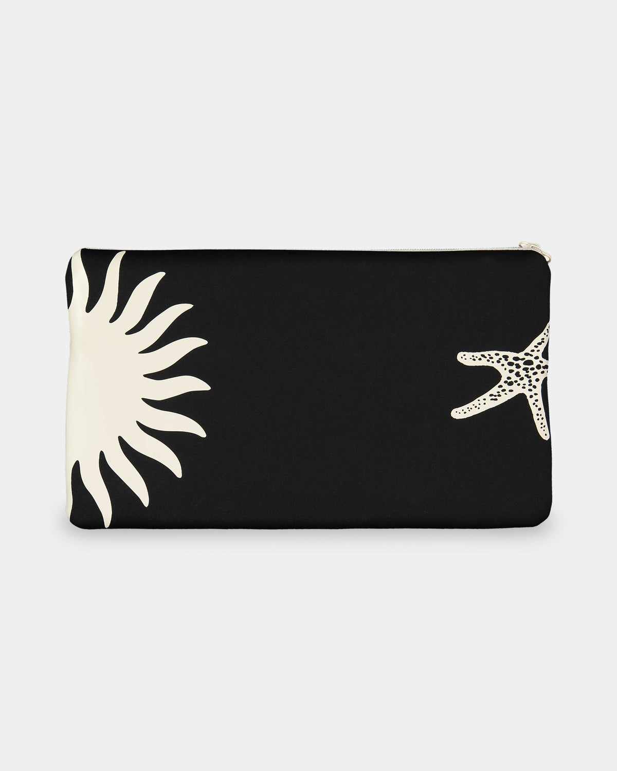 LA Lune Large Pencil Case Black Pebble - Image 2