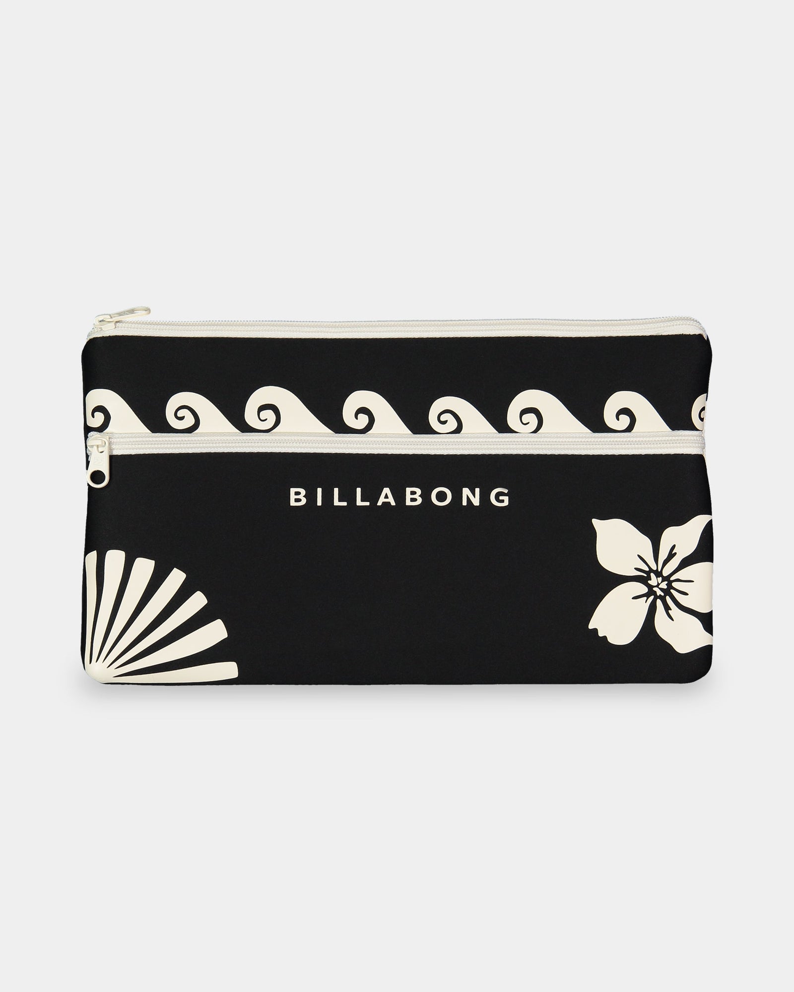 LA Lune Large Pencil Case Black Pebble - Image 1