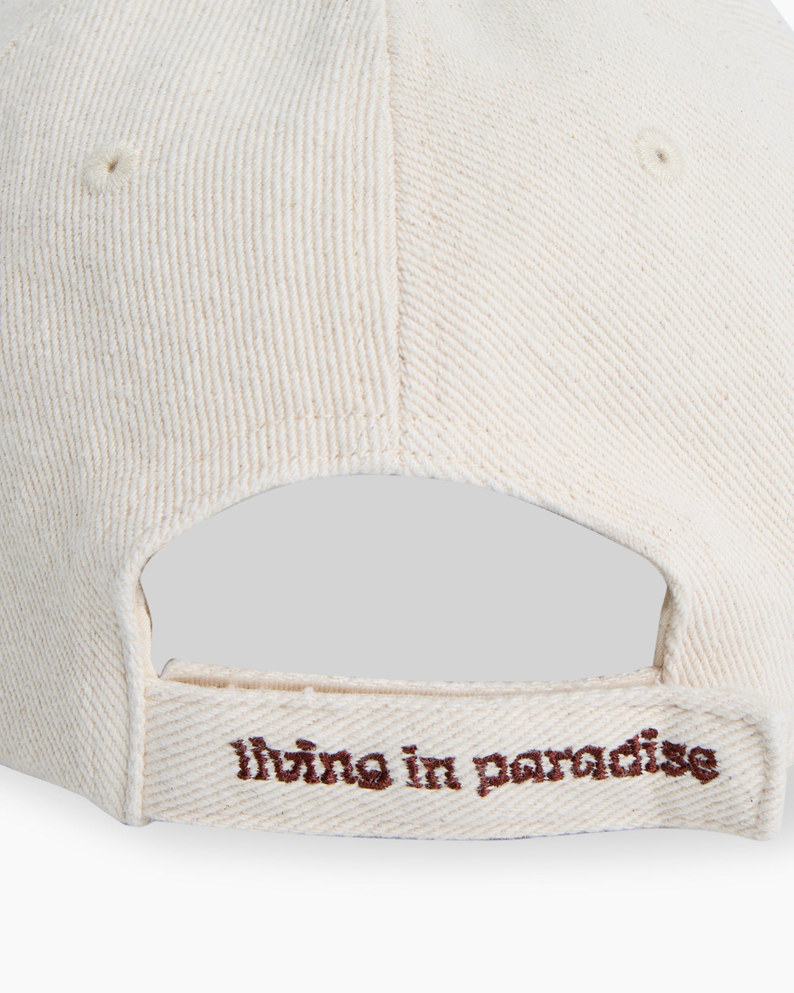 Womens Paradise Dad Cap Antique White - Image 12