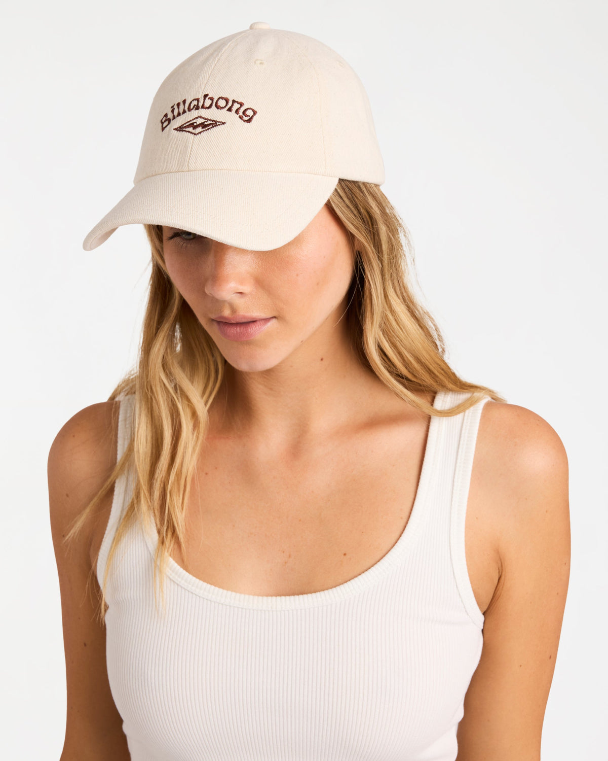 Womens Paradise Dad Cap Antique White - Image 14