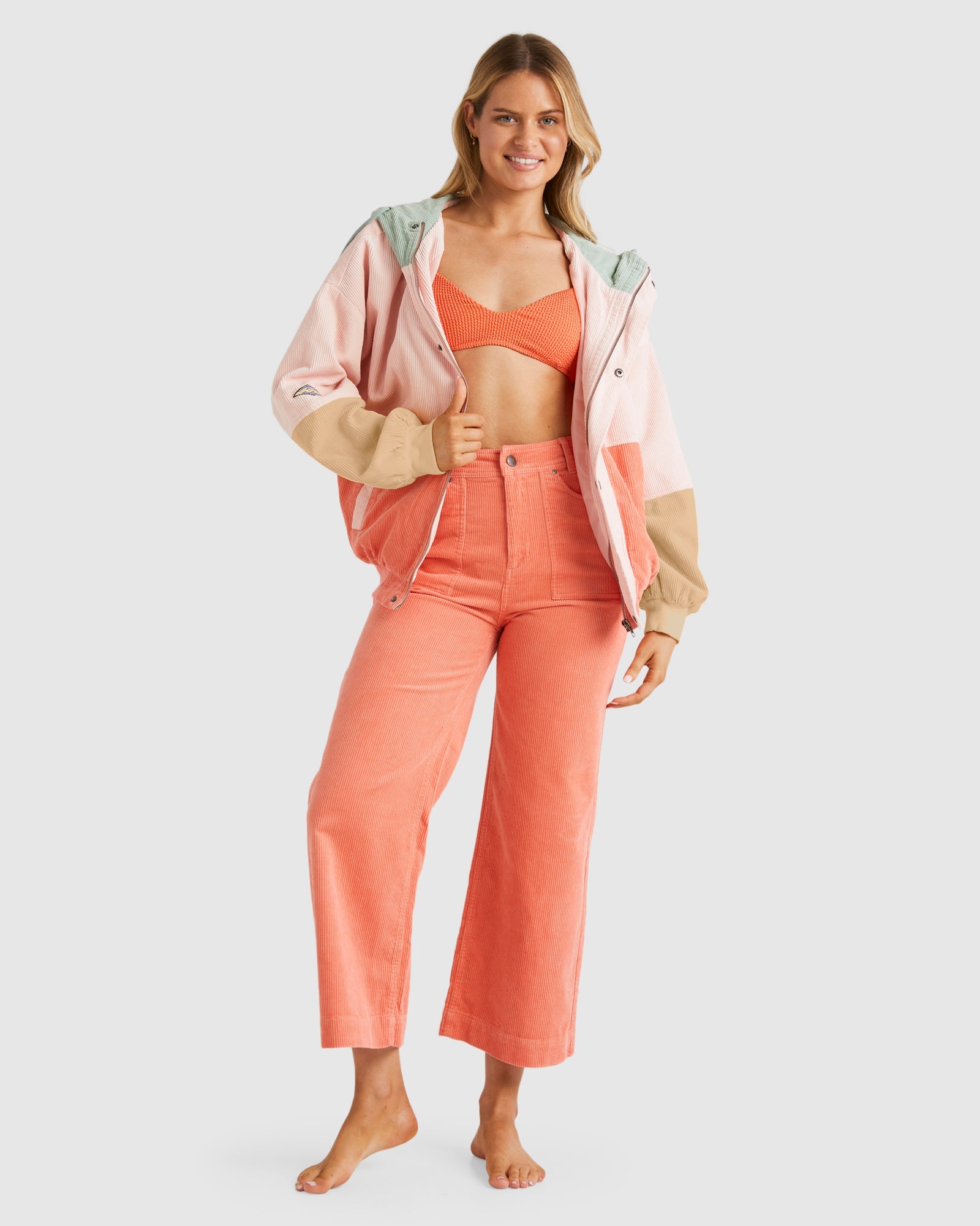 Womens Set The Tone Jacket Multi - Image 5