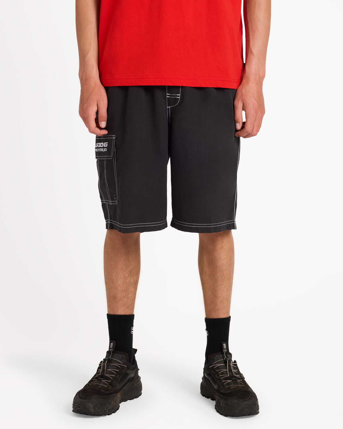 Mens Throw On 22" Black - Image 1