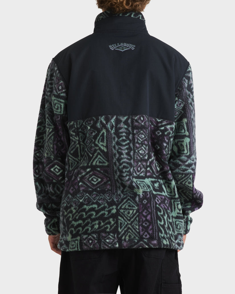 Mens Boundary Re-Issue Half Zip Fleece Pullover