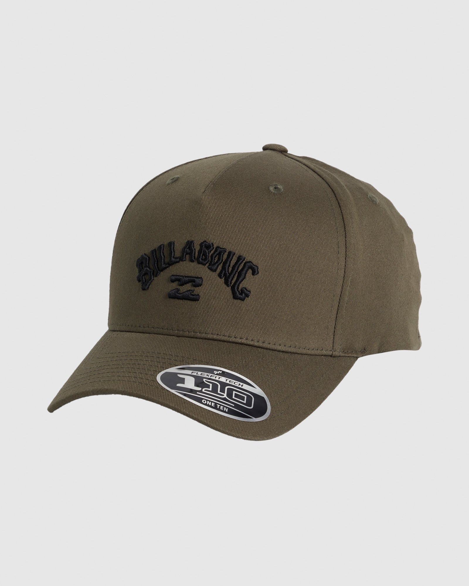 Mens Arch Flexfit 110 Snapback Cap Dark Military - Image 1
