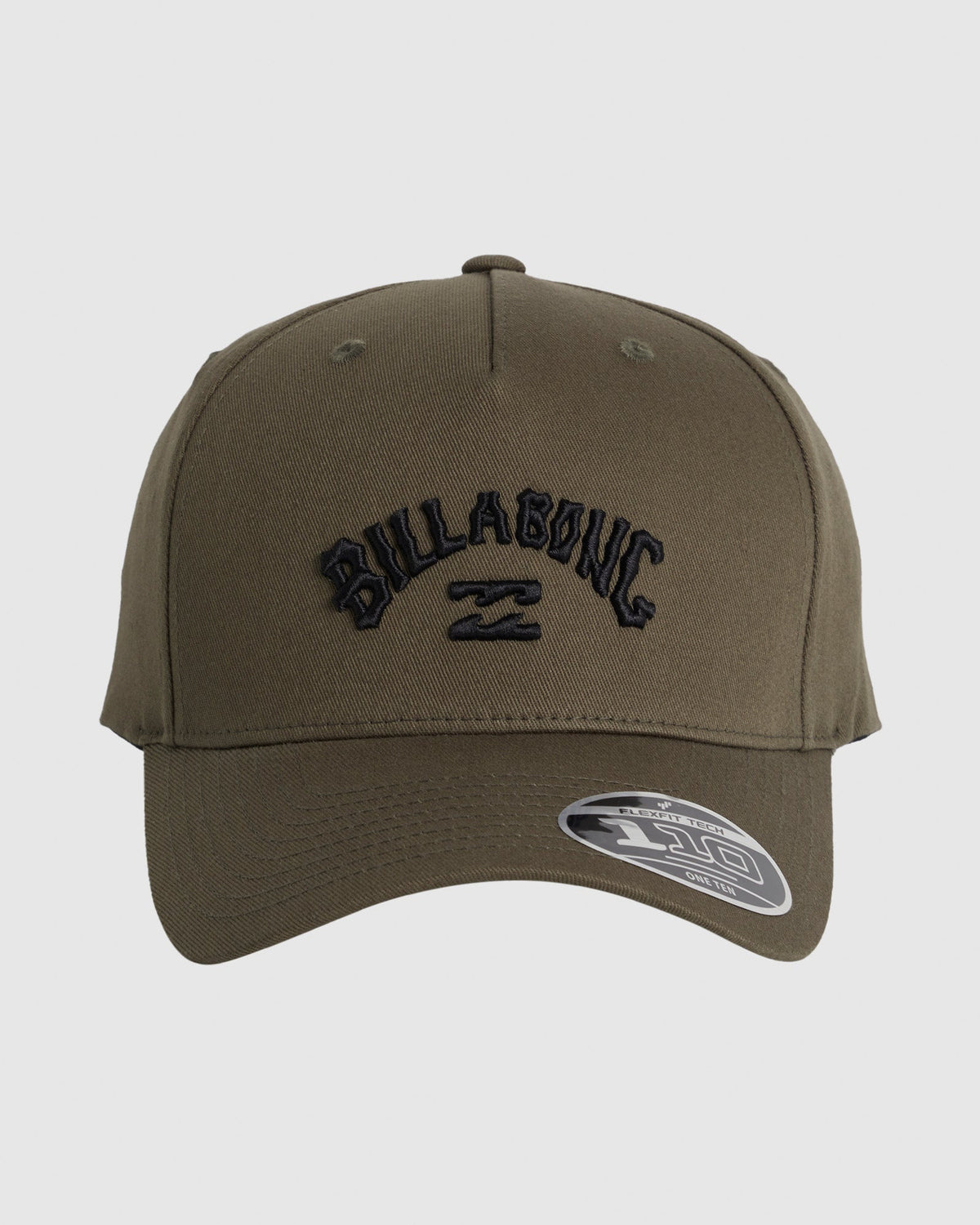 Mens Arch Flexfit 110 Snapback Cap Dark Military - Image 2