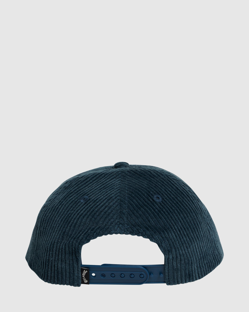 Script Cord Snapback Cap