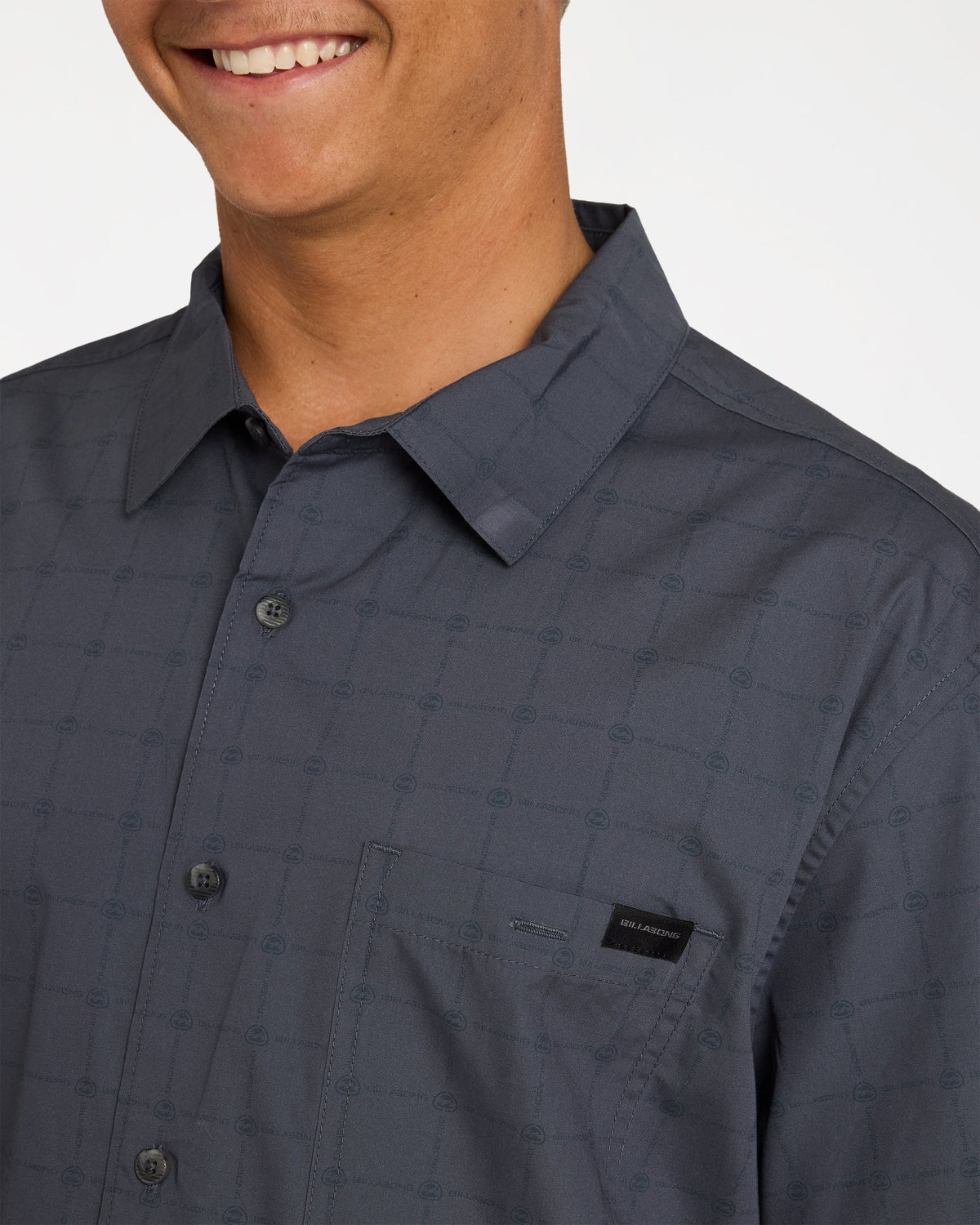 Mens Spec Mogul Shirt Navy - Image 4