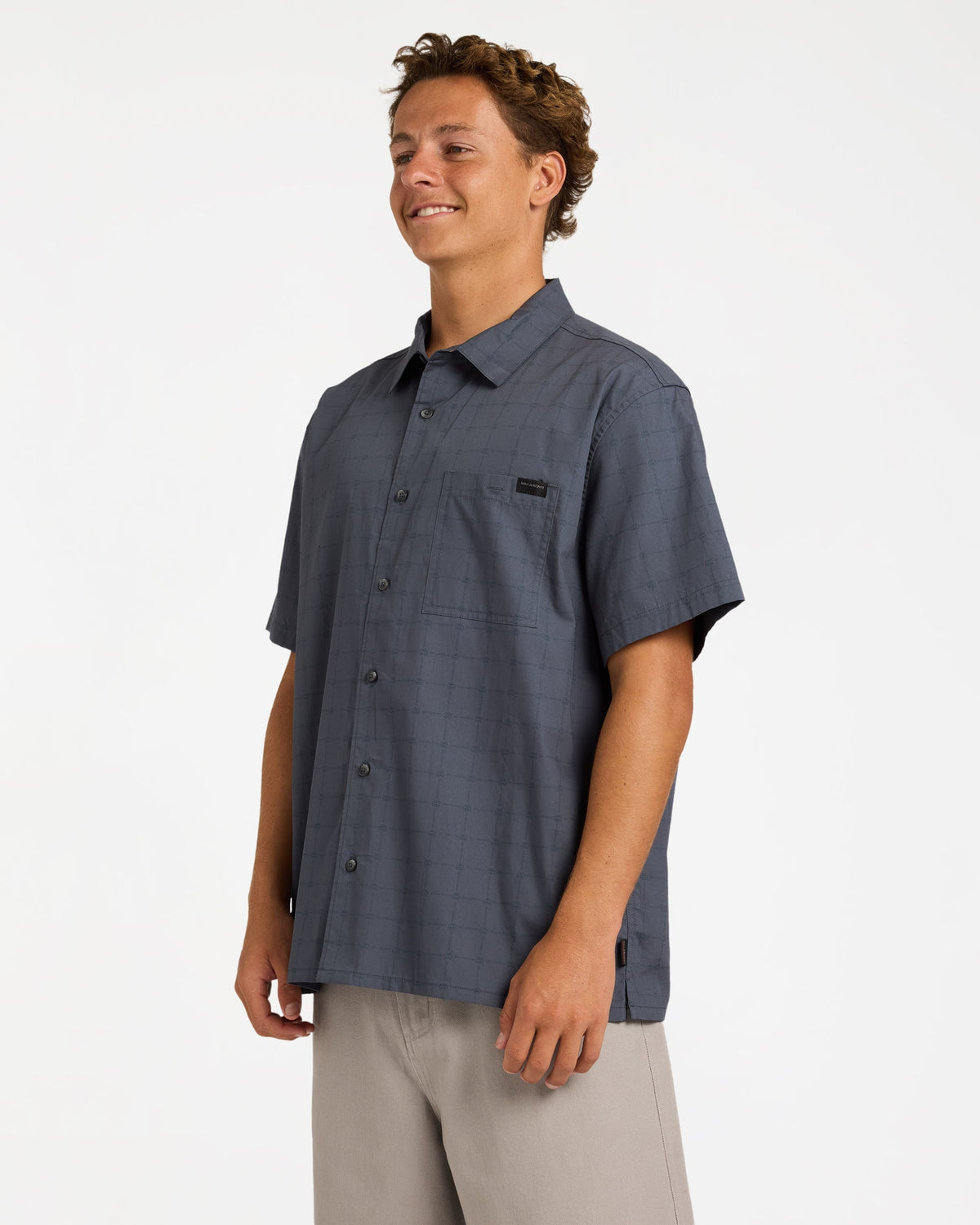 Mens Spec Mogul Shirt Navy - Image 3