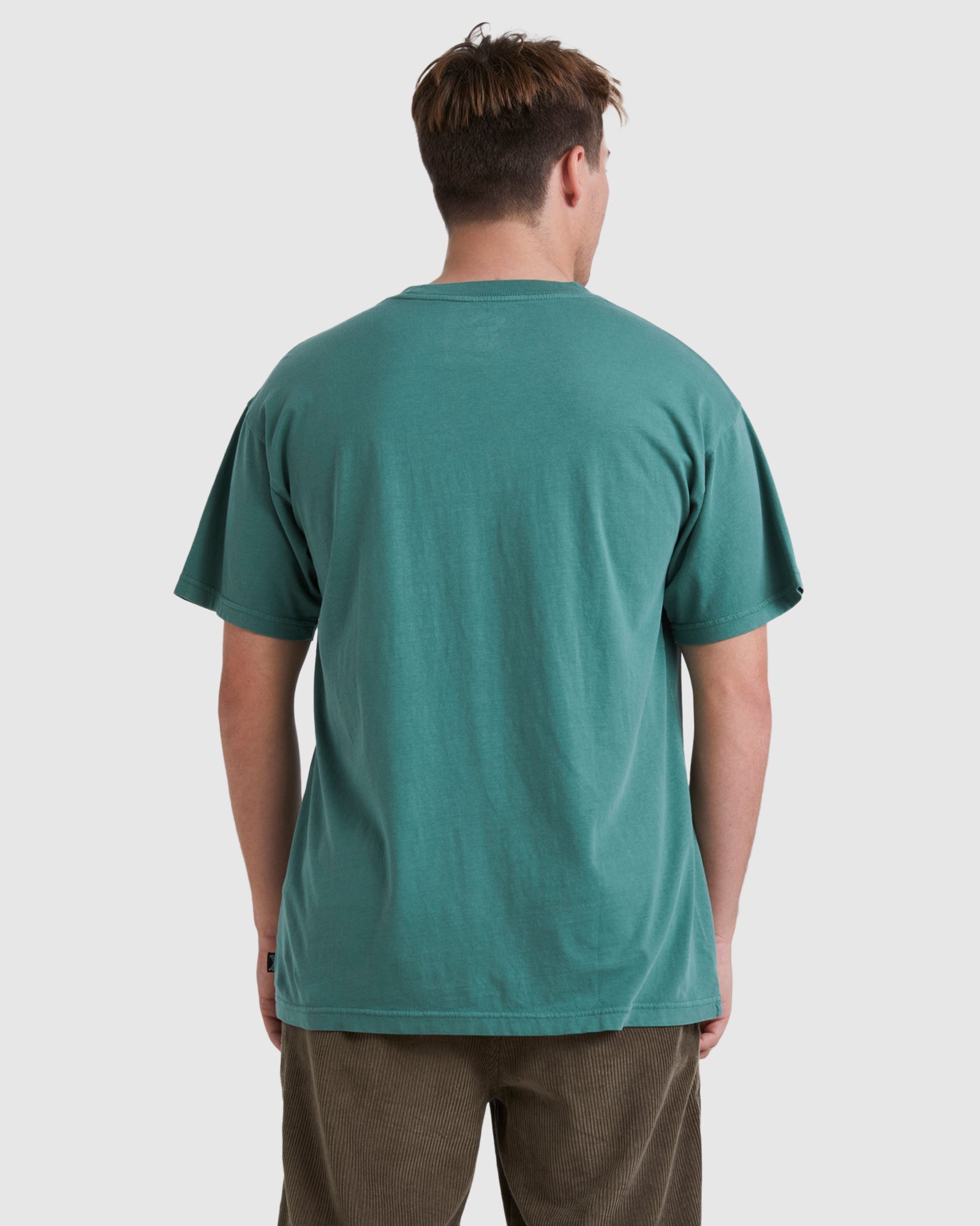 Mens Premium Wave Washed T-Shirt Jungle - Image 3