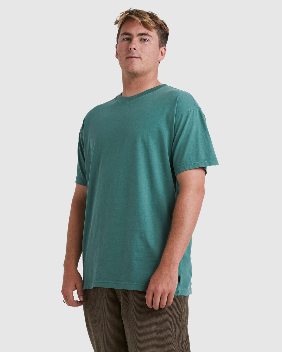 Mens Premium Wave Washed T-Shirt Jungle - Image 2