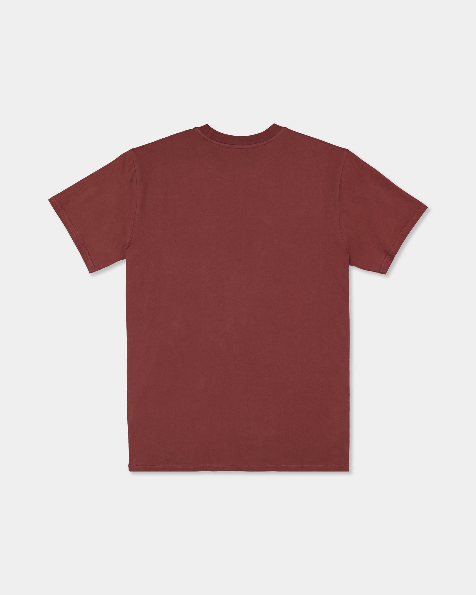 Mens Premium Pocket T-Shirt Wine - Image 9