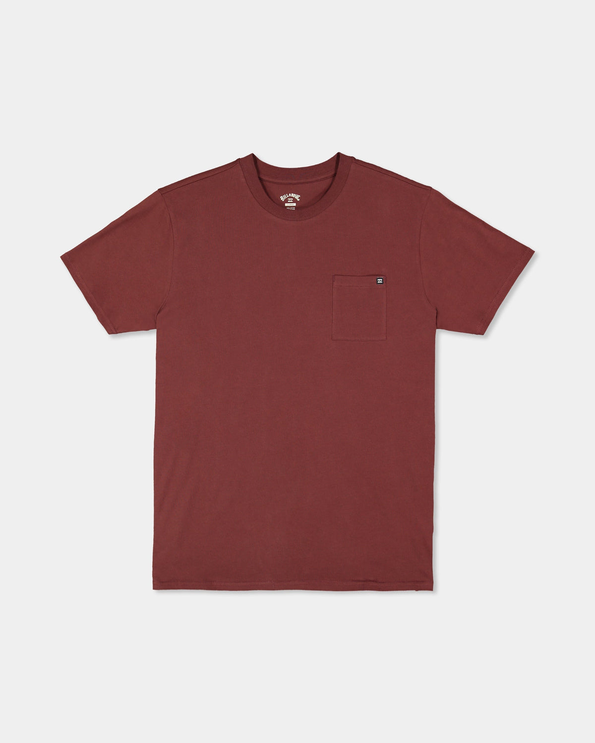 Mens Premium Pocket T-Shirt Wine - Image 8