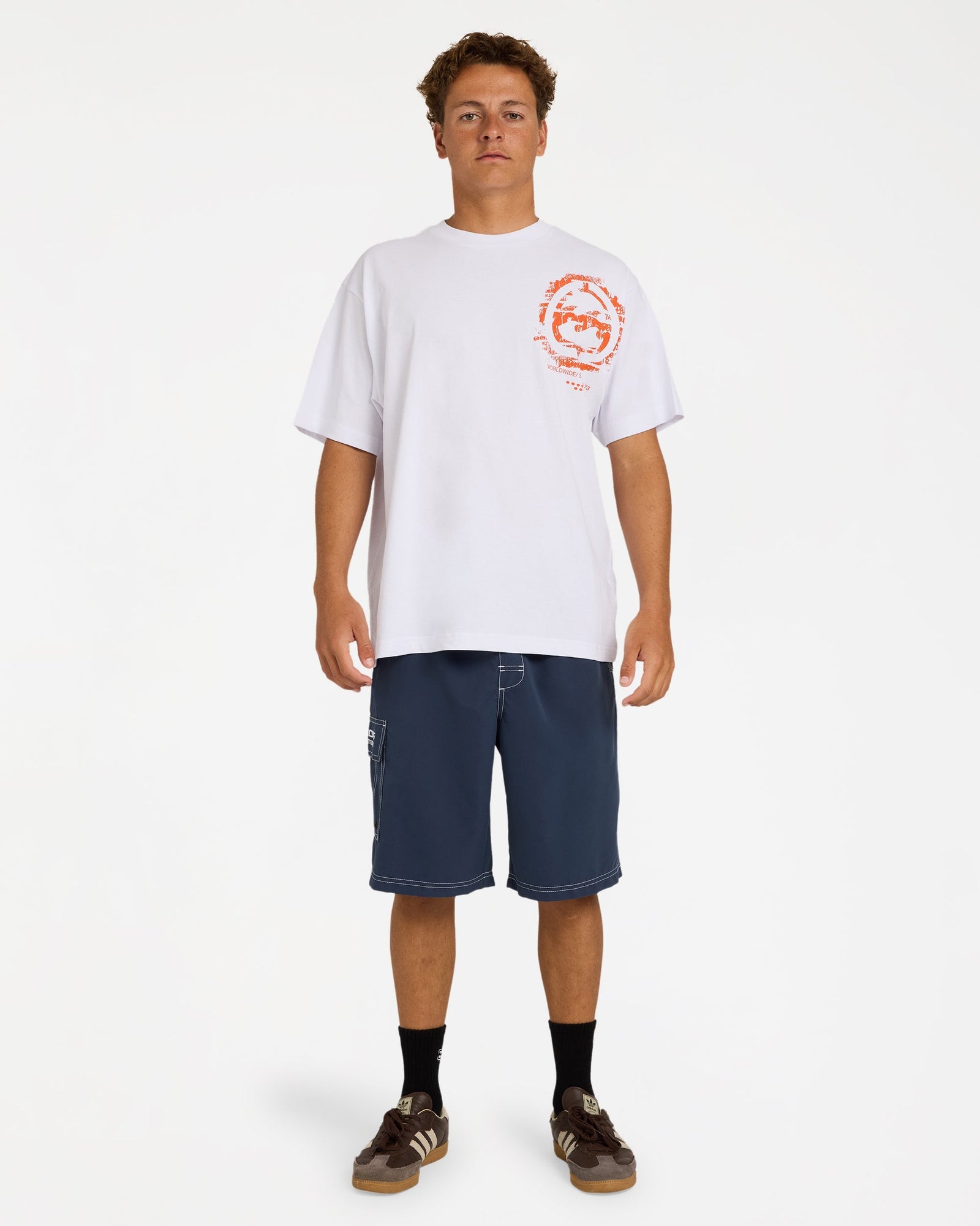 Mens Spec Blast T-Shirt White - Image 6