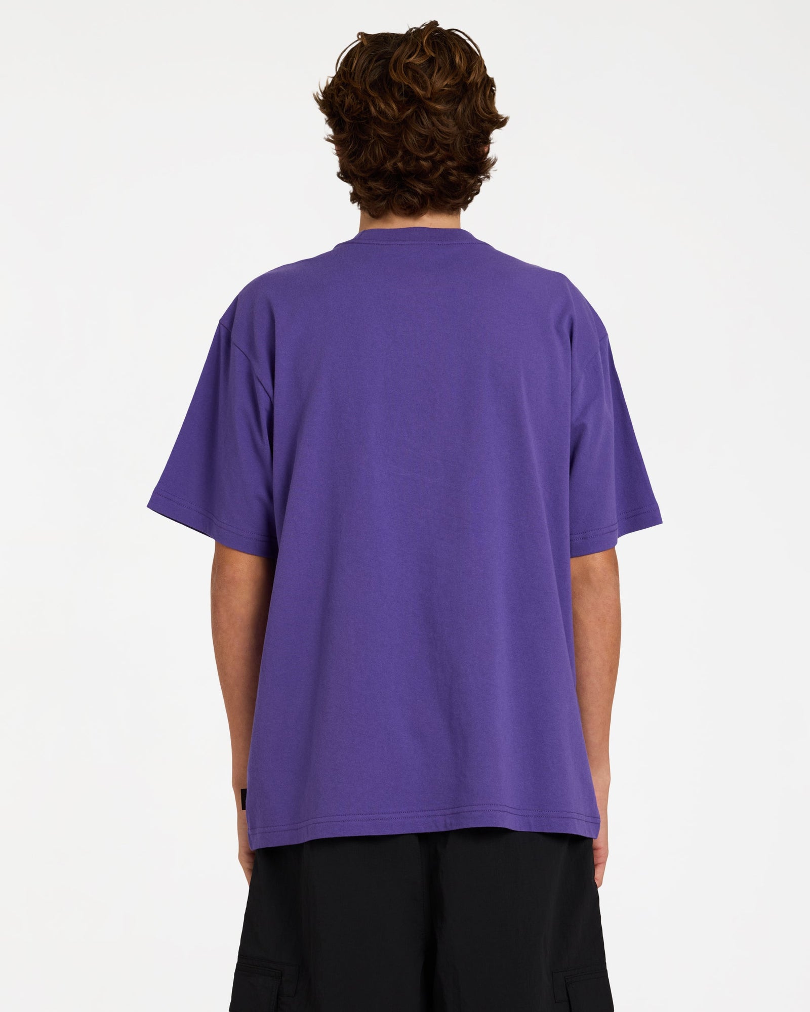 Mens Spec Lock T-Shirt Purple - Image 3