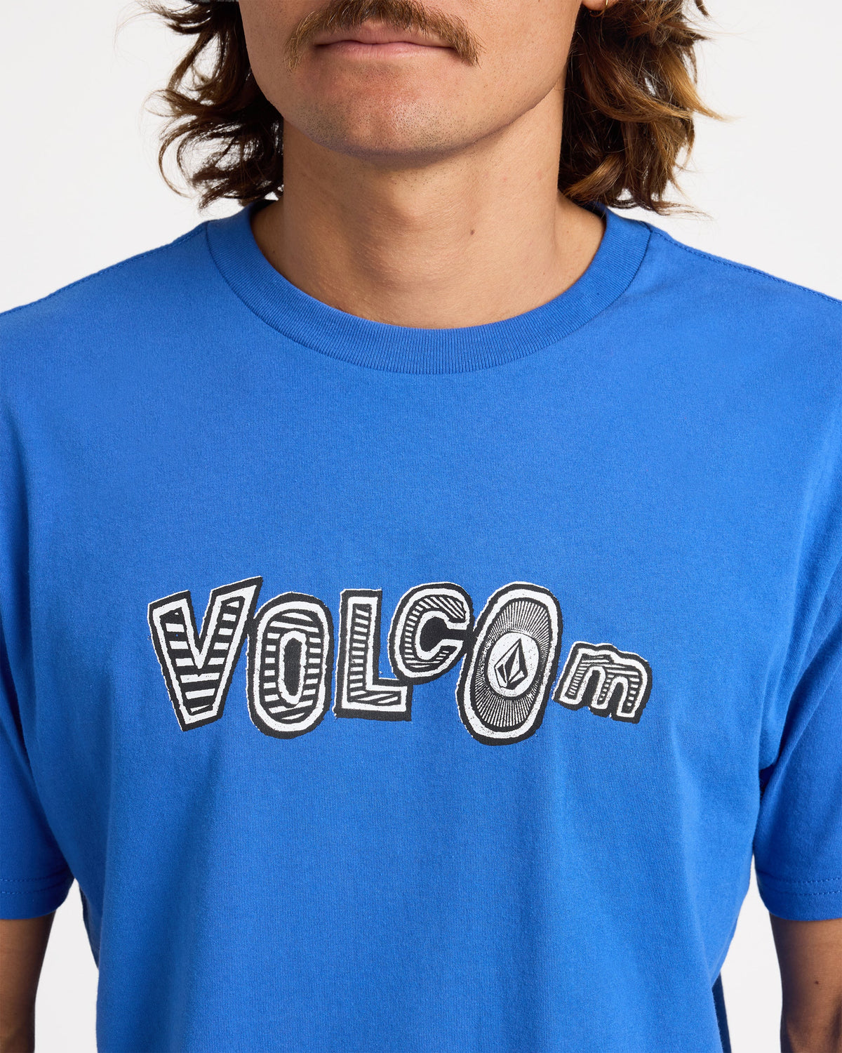 Mens Oh Stoned T-Shirt Regatta Blue - Image 4