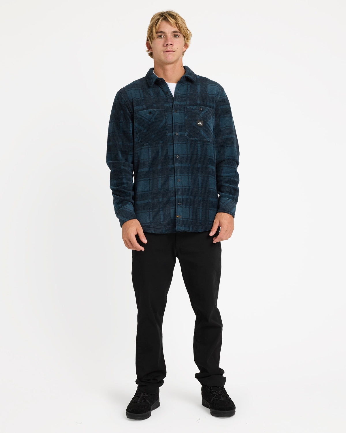 Mens North Sea Expedition III Long Sleeve Shirt Midnight Navy - Image 5