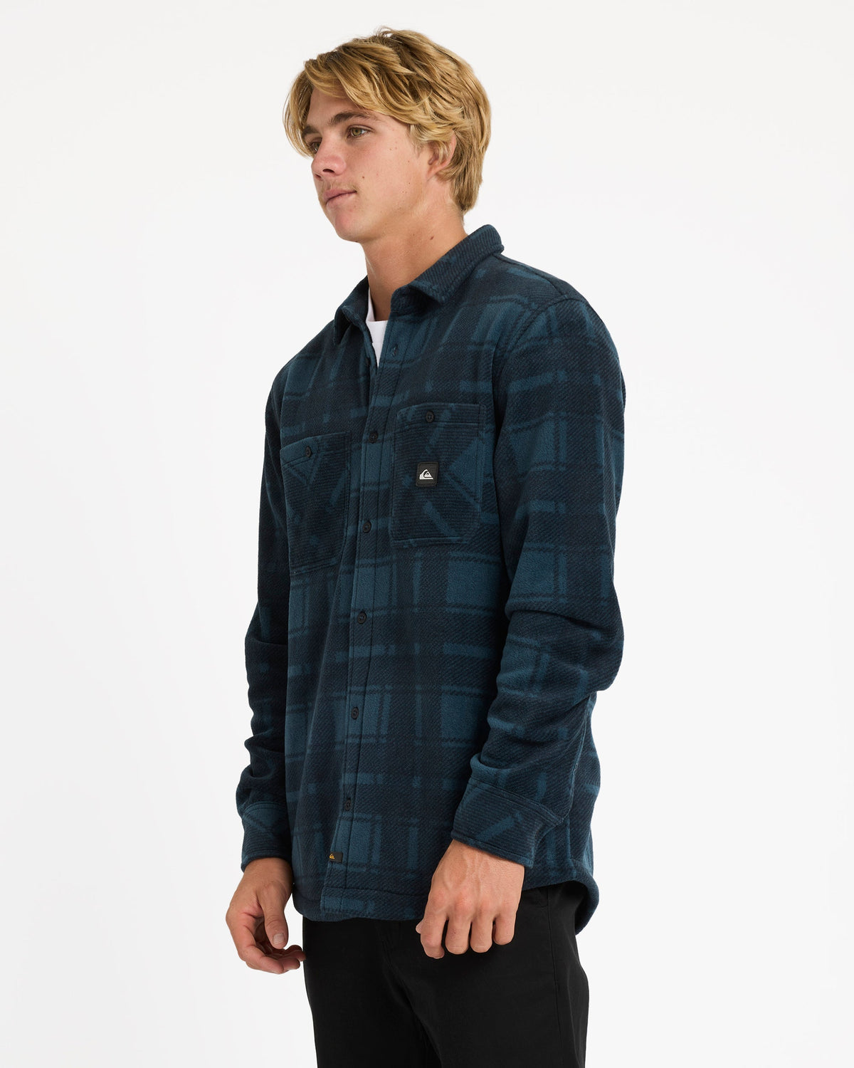 Mens North Sea Expedition III Long Sleeve Shirt Midnight Navy - Image 3
