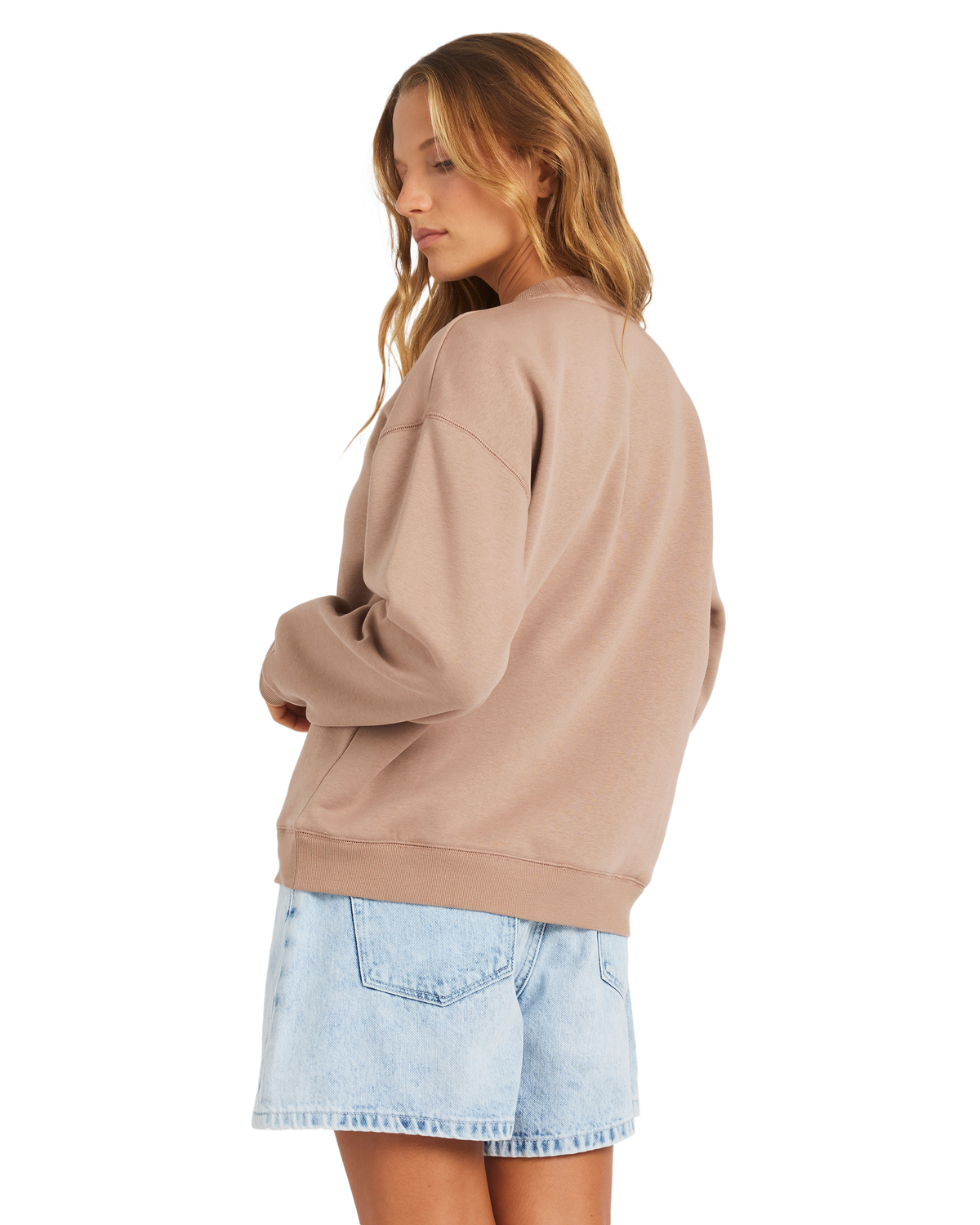 Womens Perfect Place Crew Portabella - Image 3