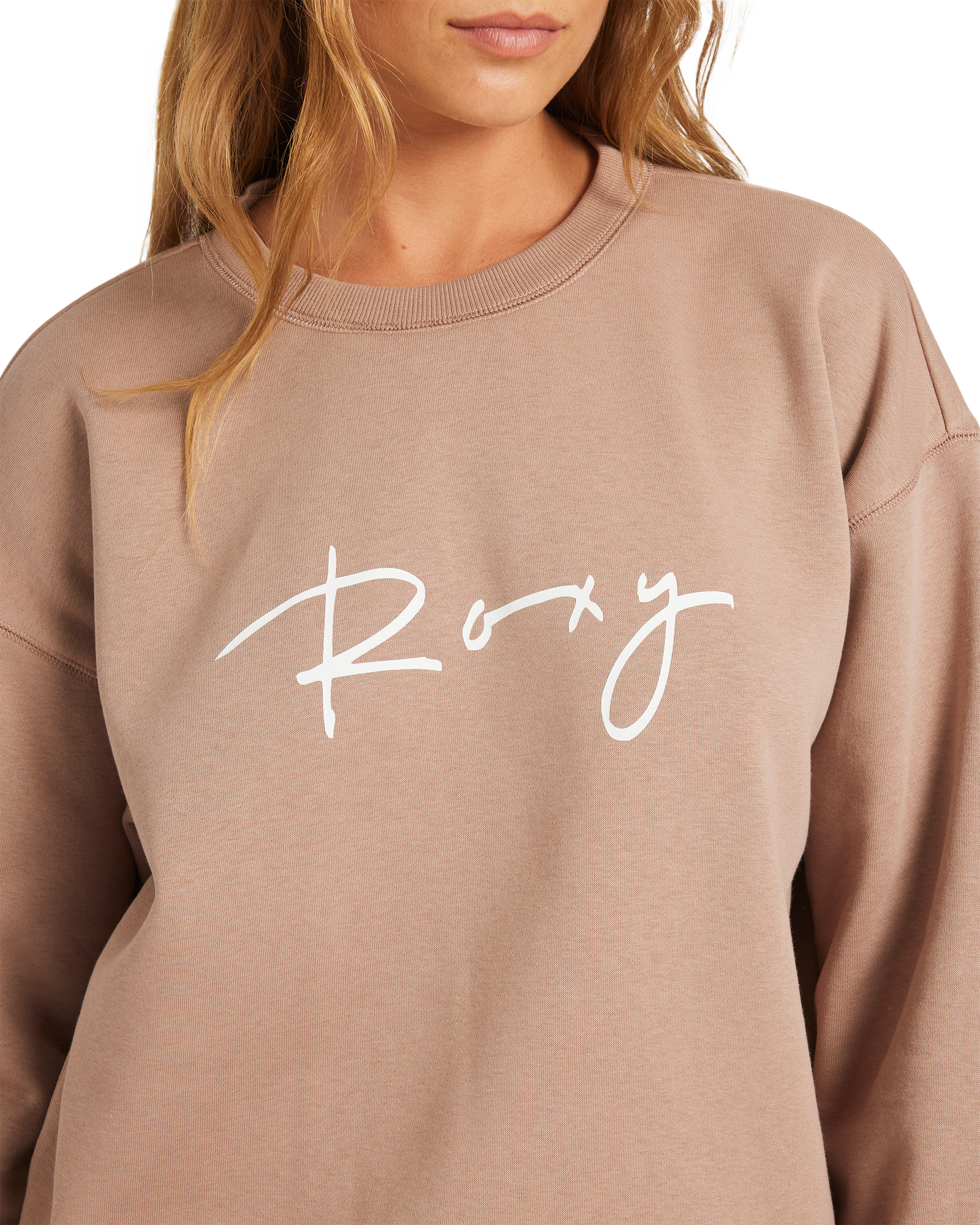 Womens Perfect Place Crew Portabella - Image 4