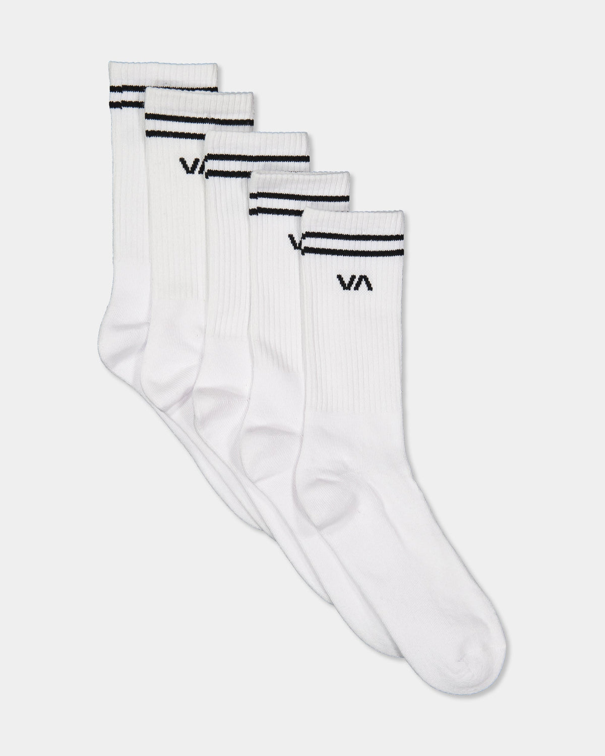 Mens 5 Pack Union Socks III White - Image 1
