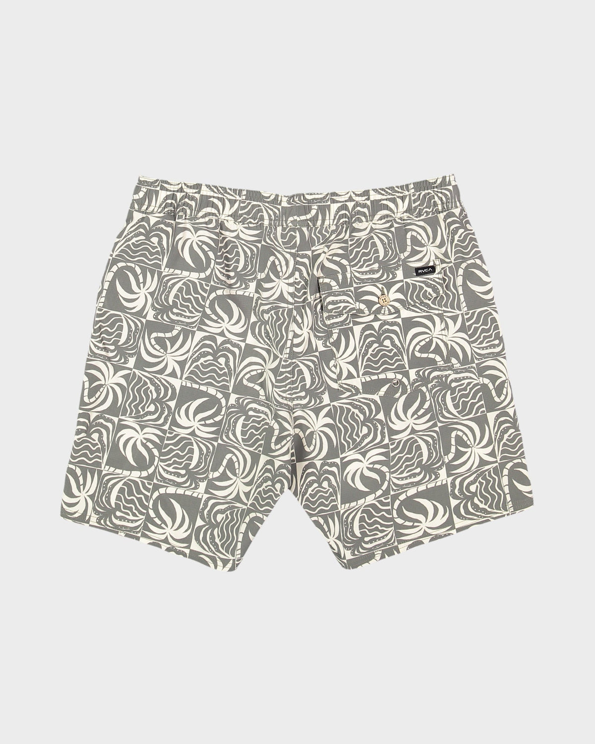 Mens Exotica Print Board Short Sage Leaf - Image 14