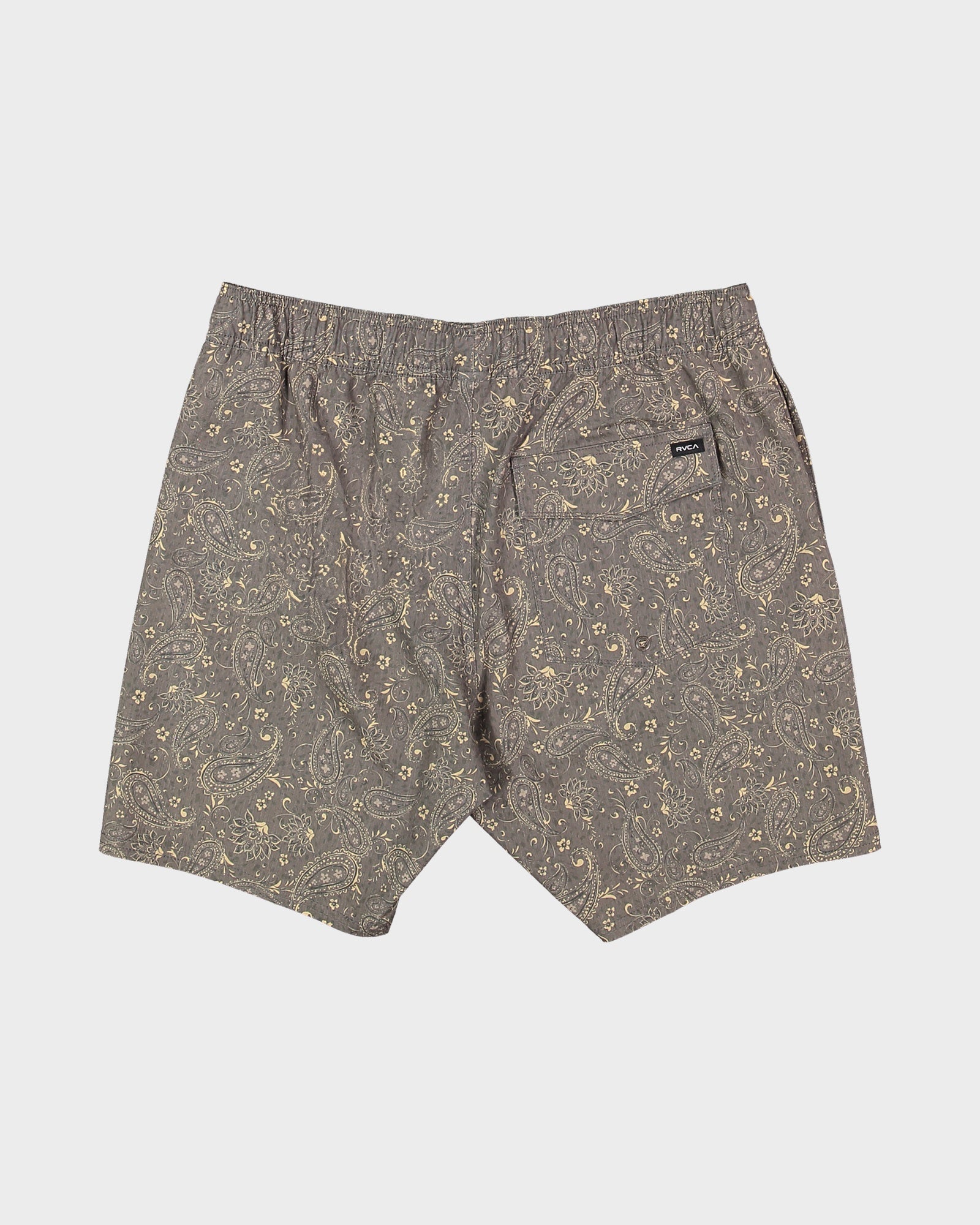 Mens Atlas Elastic Board Shorts Chocolate - Image 9